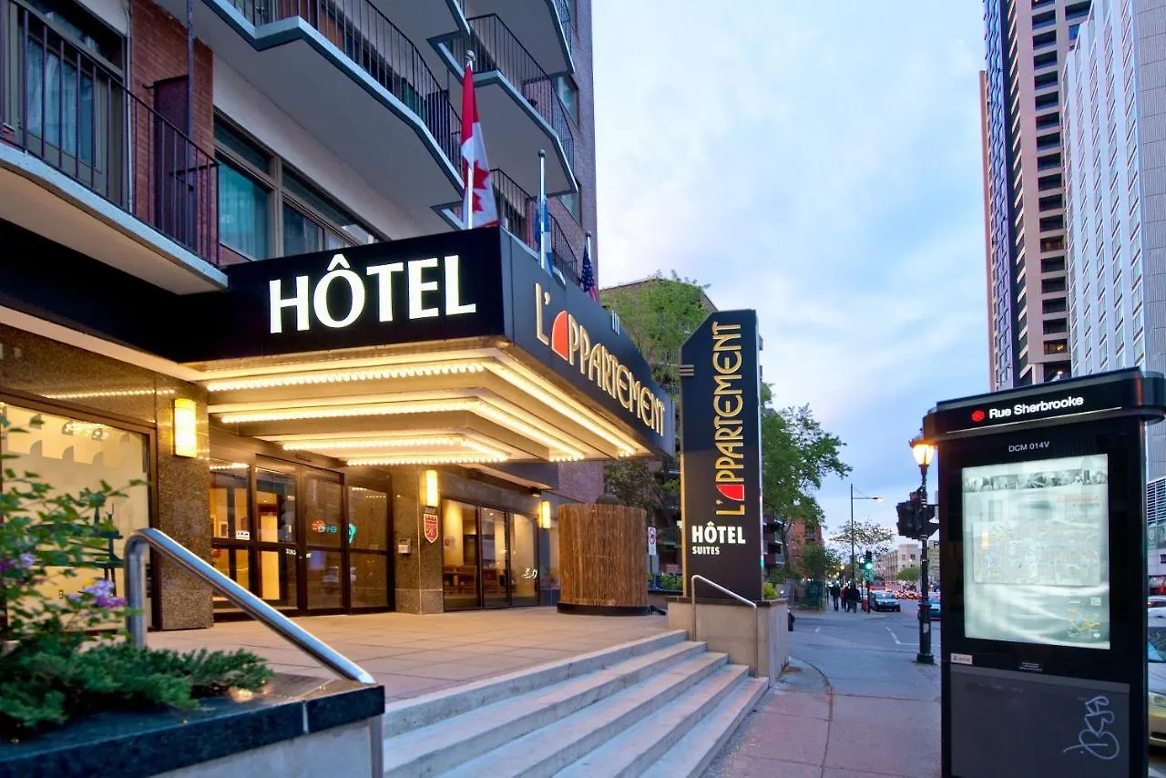 *** Hotel L'Appartement Hôtel Montréal Canadá